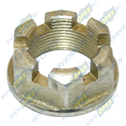 Гайка С/И М27х1,5 h=18 К=36 корончатая фланцевая МТЗ пальца рулевого гидроцилиндра